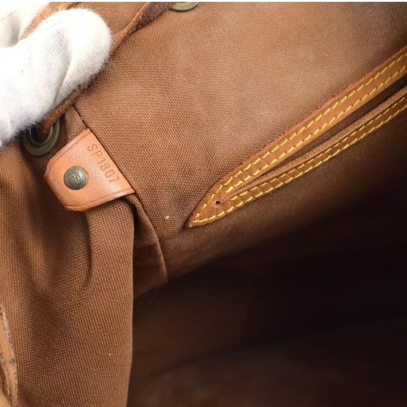 Vintage🌹LV backpack montsouris mm monogram backpack travel bag Louis Vuitton bag - Picture 4 of 17